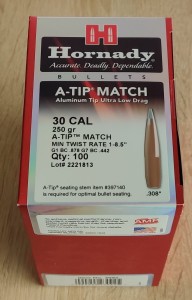 Pociski Hornady A-Tip .308 250gr
