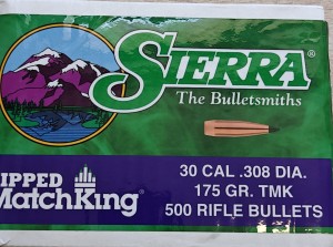 Pociski Sierra .30 175gr TMK (Opakowanie 500szt)