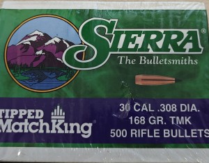 Pociski Sierra .30 168gr TMK (500szt)