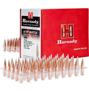 Pociski Hornady 6mm 110gr A-Tip 500szt