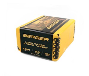 Pociski Berger 6,5 Hybrid Target 153,5gr 500szt