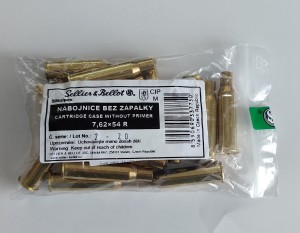 Łuski NOWE 7,62x54R S&B