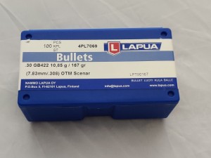 Pociski .308 Lapua Scenar 167gr  GB422