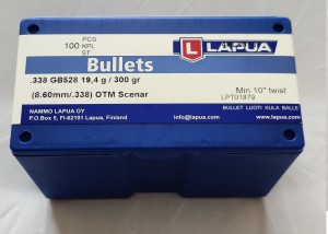 Pociski Lapua Scenar .338 300gr GB528