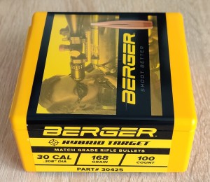 Pociski Berger .308 168gr Hybrid Target