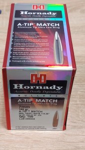 Pociski Hornady A-tip 7mm / .284 166gr