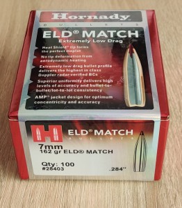 Pociski Hornady 7mm 162gr ELD-Match