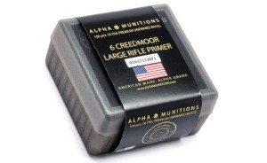 Łuski NOWE Alpha 6mm creedmoor LRP (duża spłonka) 