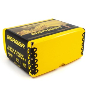 Pociski Berger 6,5 144gr Hybrid Target 500szt